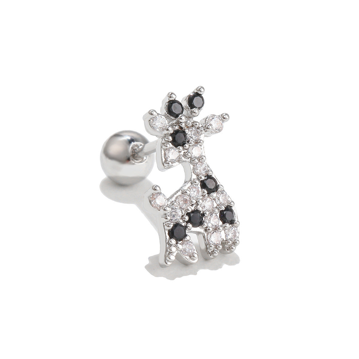 Pave Giraffe Barbell Piercing (20G)