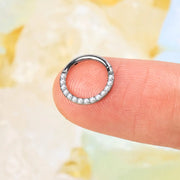 Titanium Kamiyah Baby Pearl Clicker