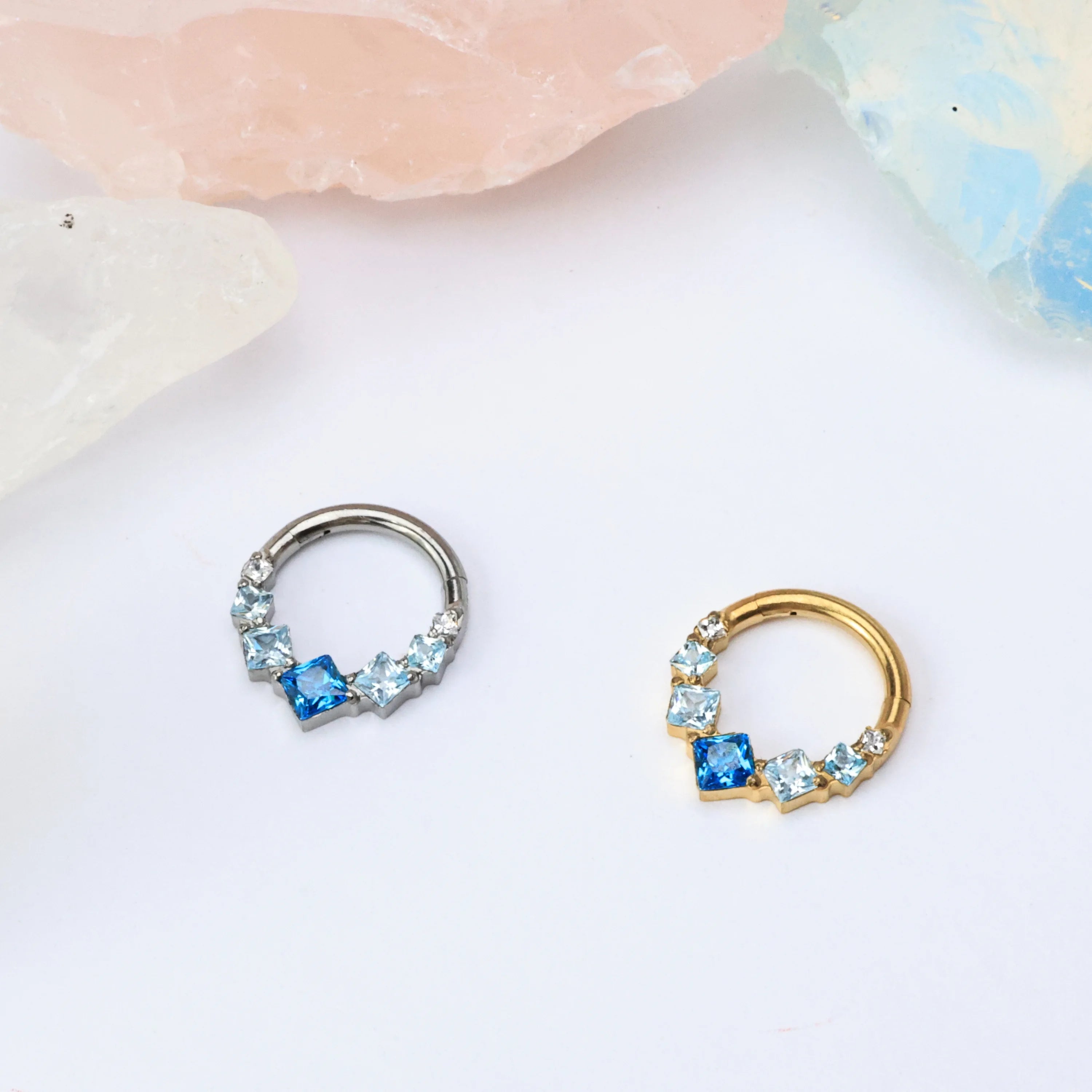 Titanium Wynter Aquamarine Gradient Clicker