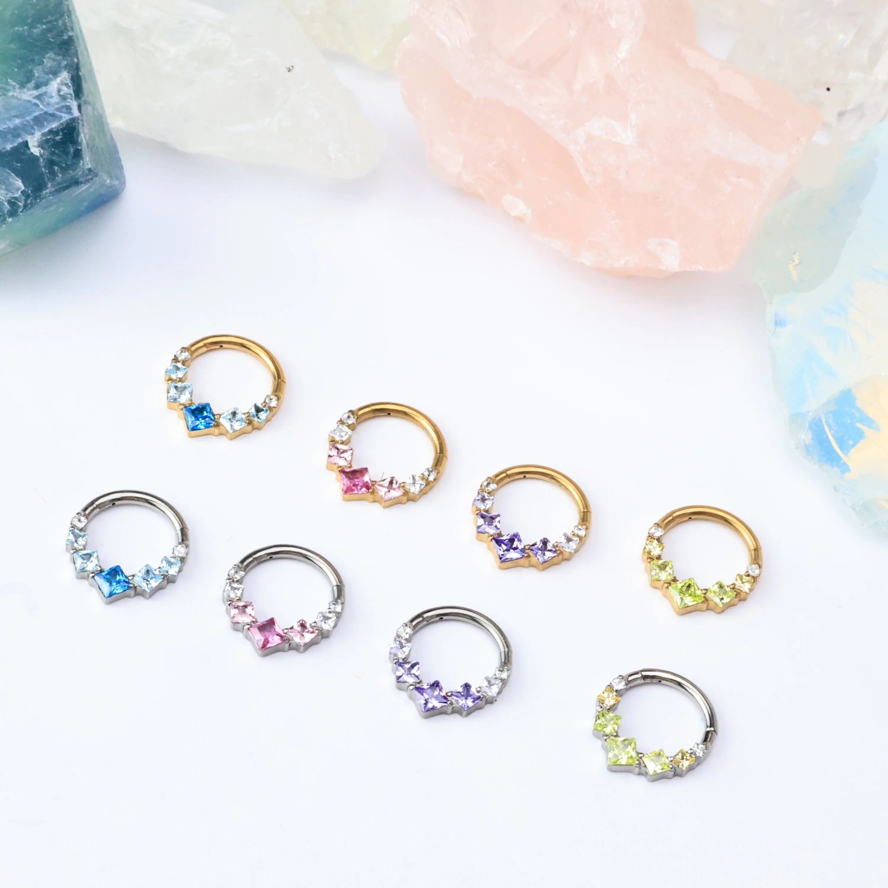 Titanium Wynter Aquamarine Gradient Clicker