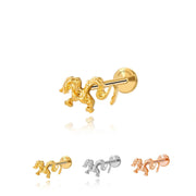 Titanium Dragon Piercing Stud