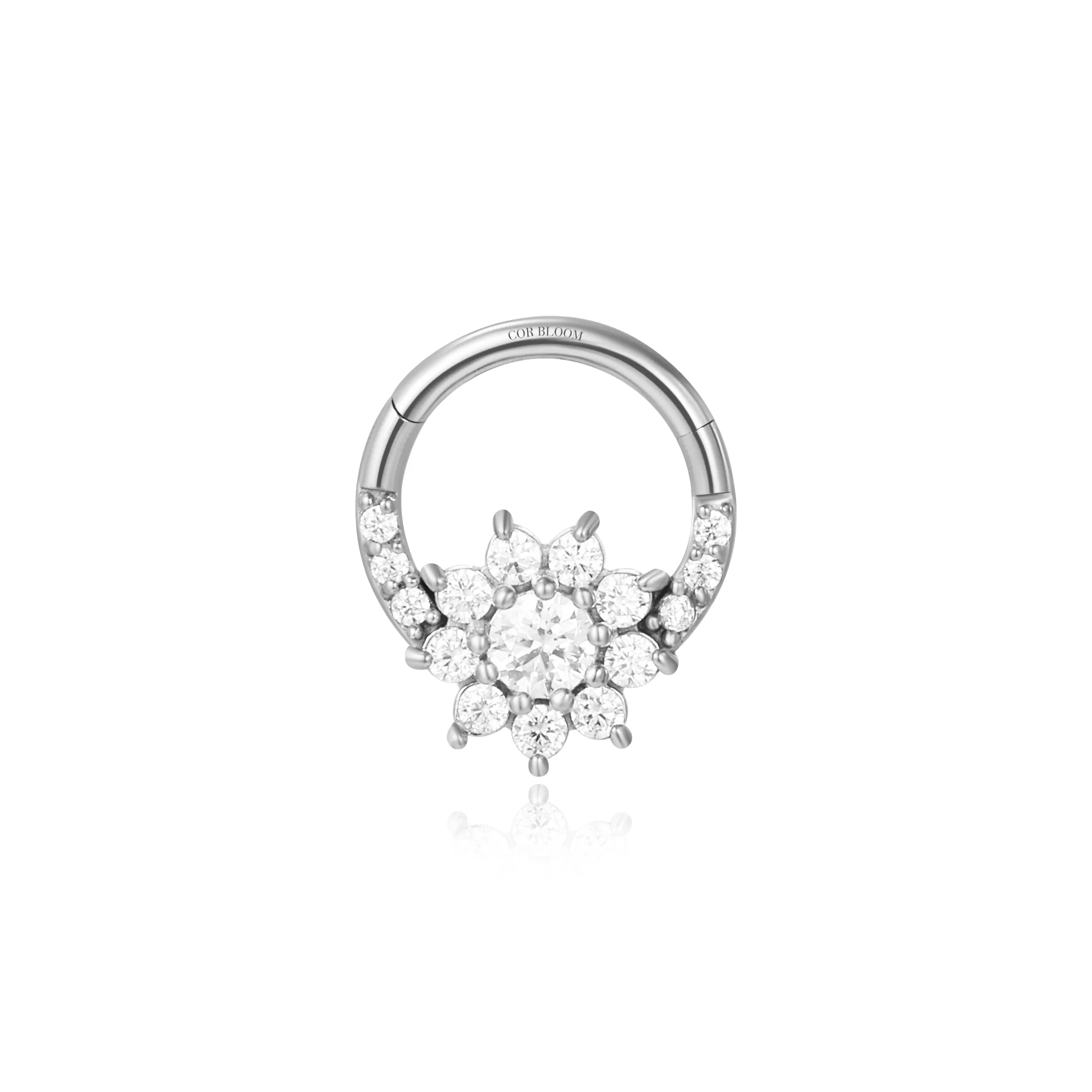 Emery Diamond Sunflower Clicker