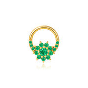 Emery Green Emerald Sunflower Clicker