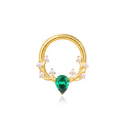 Titanium Green Emerald Spring Reindeer Clicker
