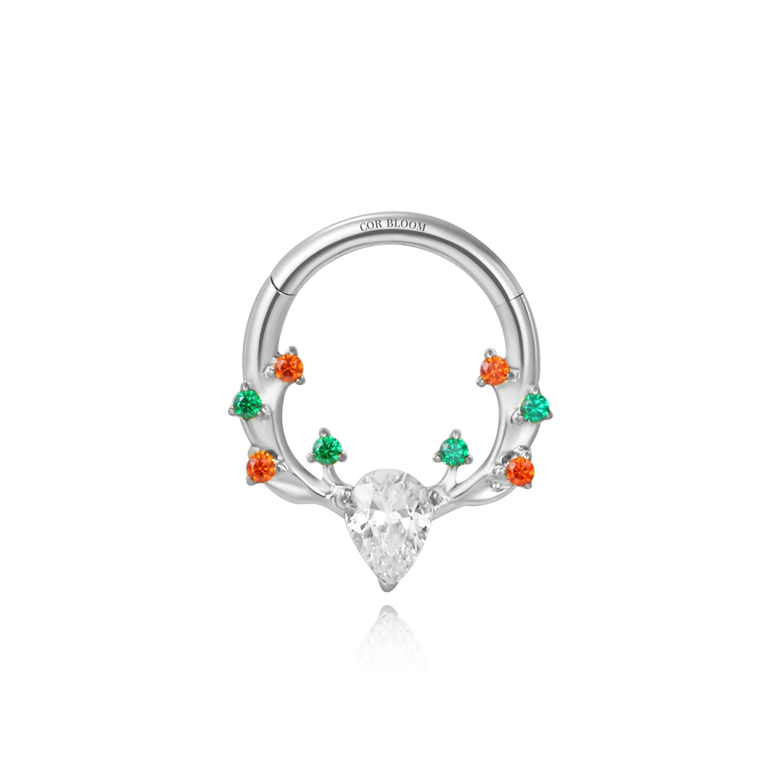 Titanium Diamond Reindeer Clicker - Spring