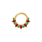 Dakota Xmas Pear Gemstone Clicker