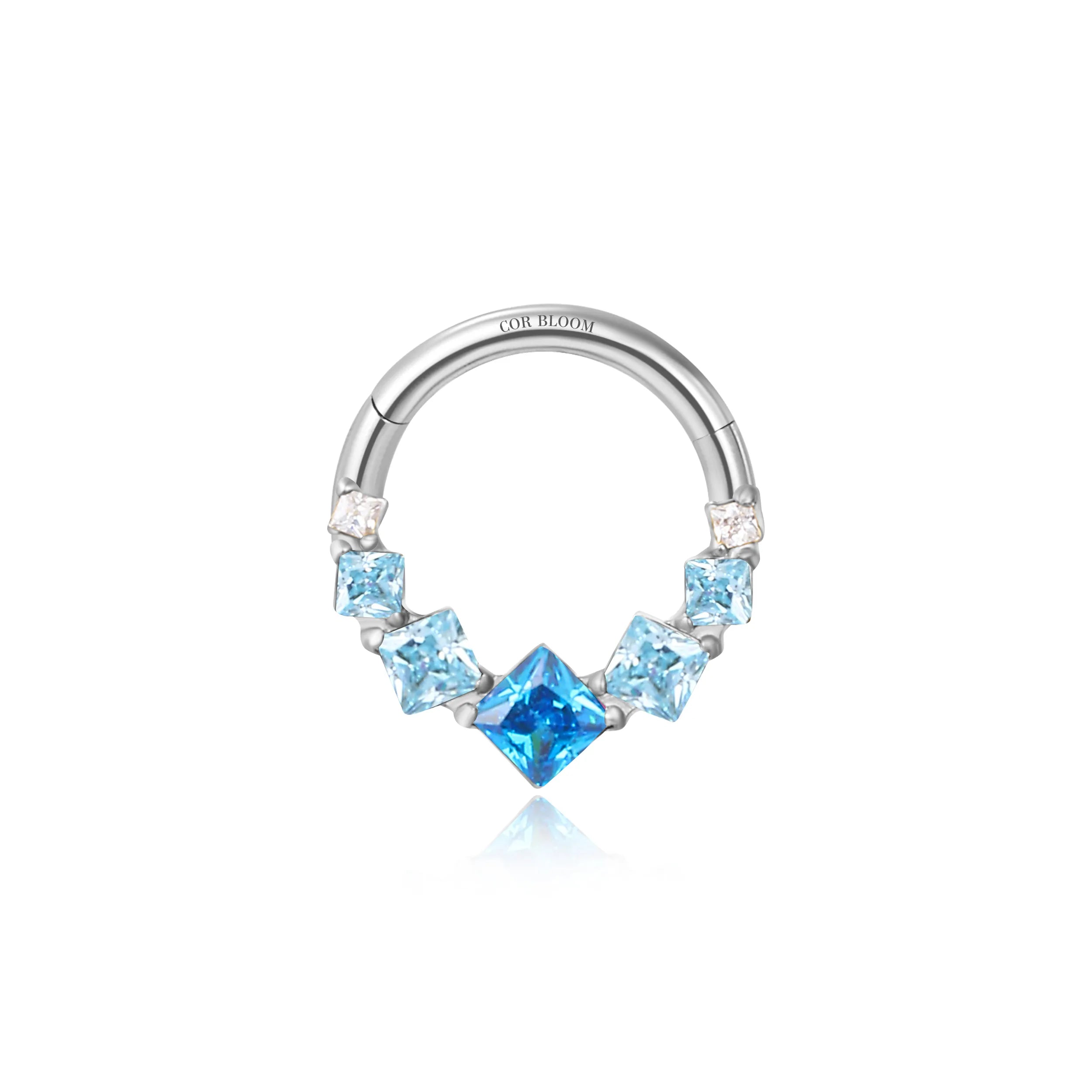 Titanium Wynter Aquamarine Gradient Clicker