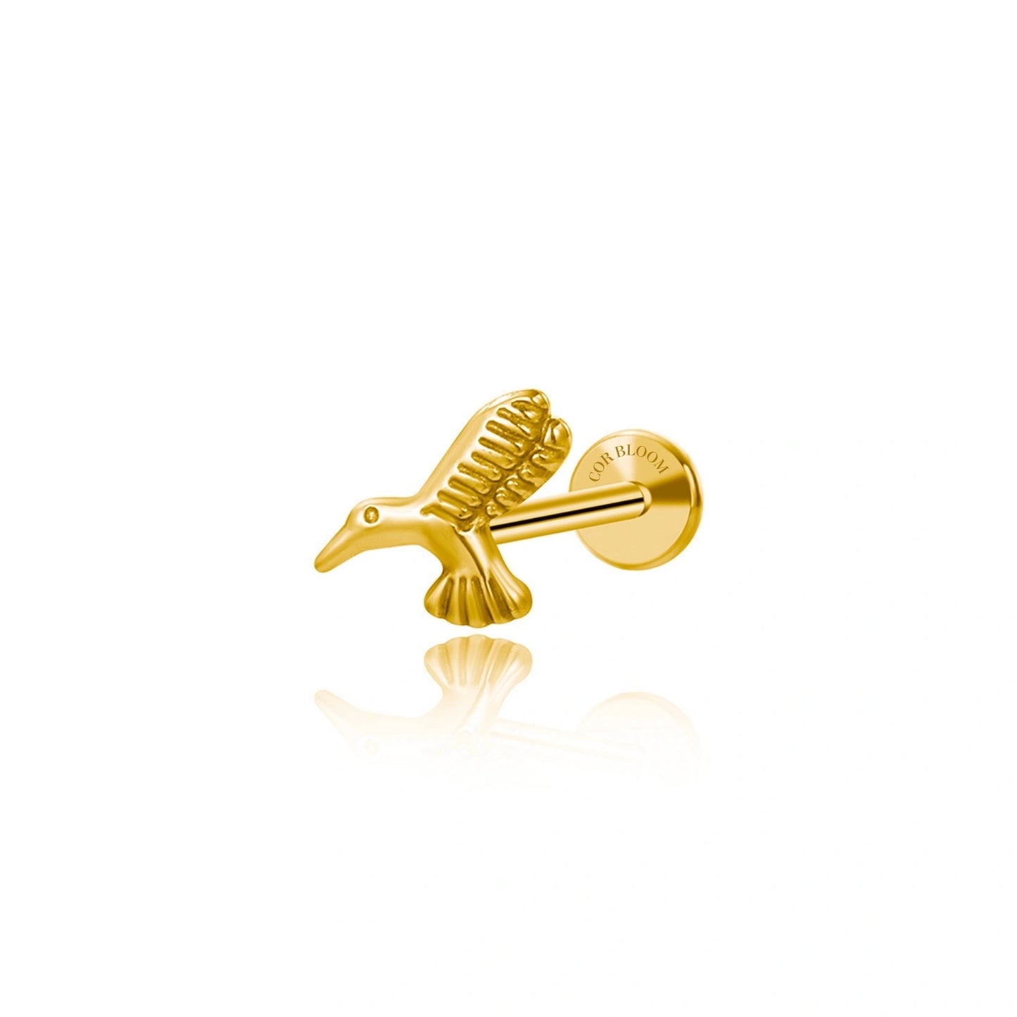 Titanium Free Little Bird Piercing Stud