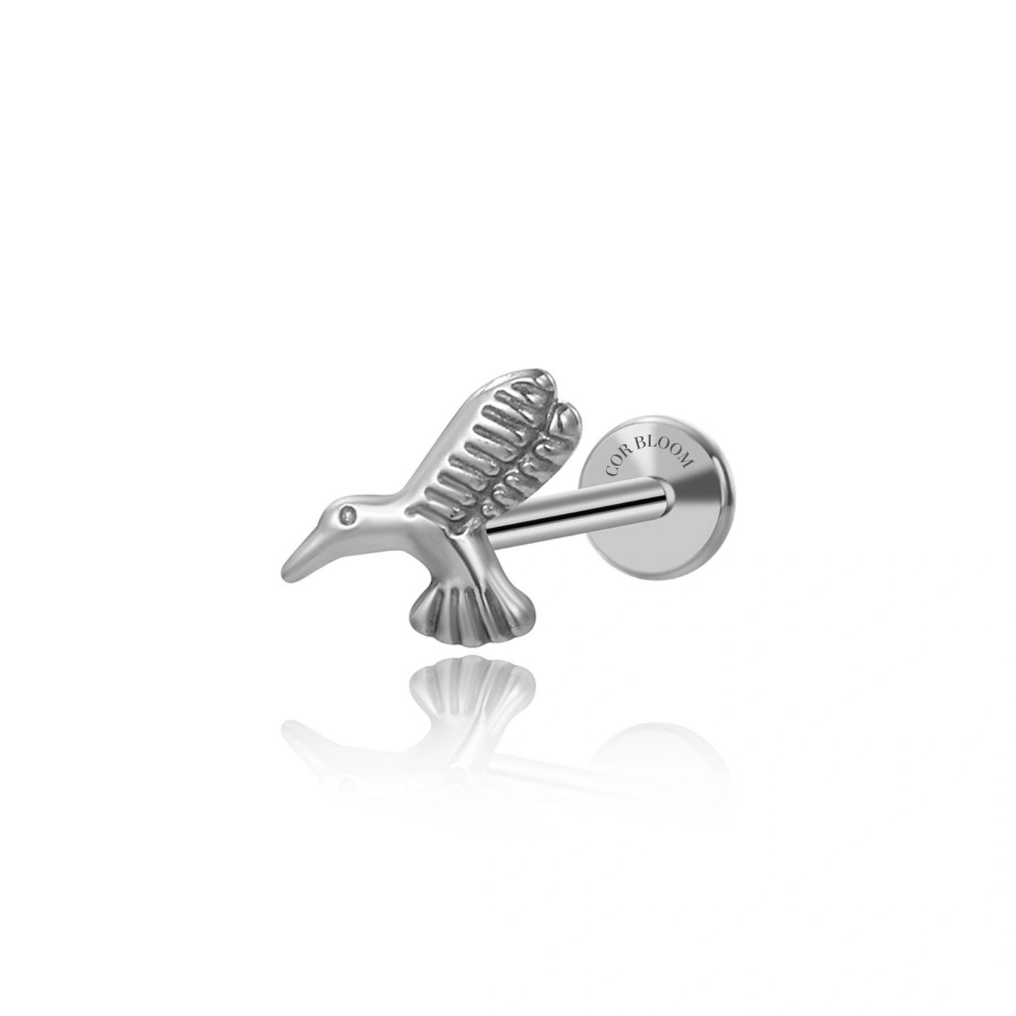 Titanium Free Little Bird Piercing Stud