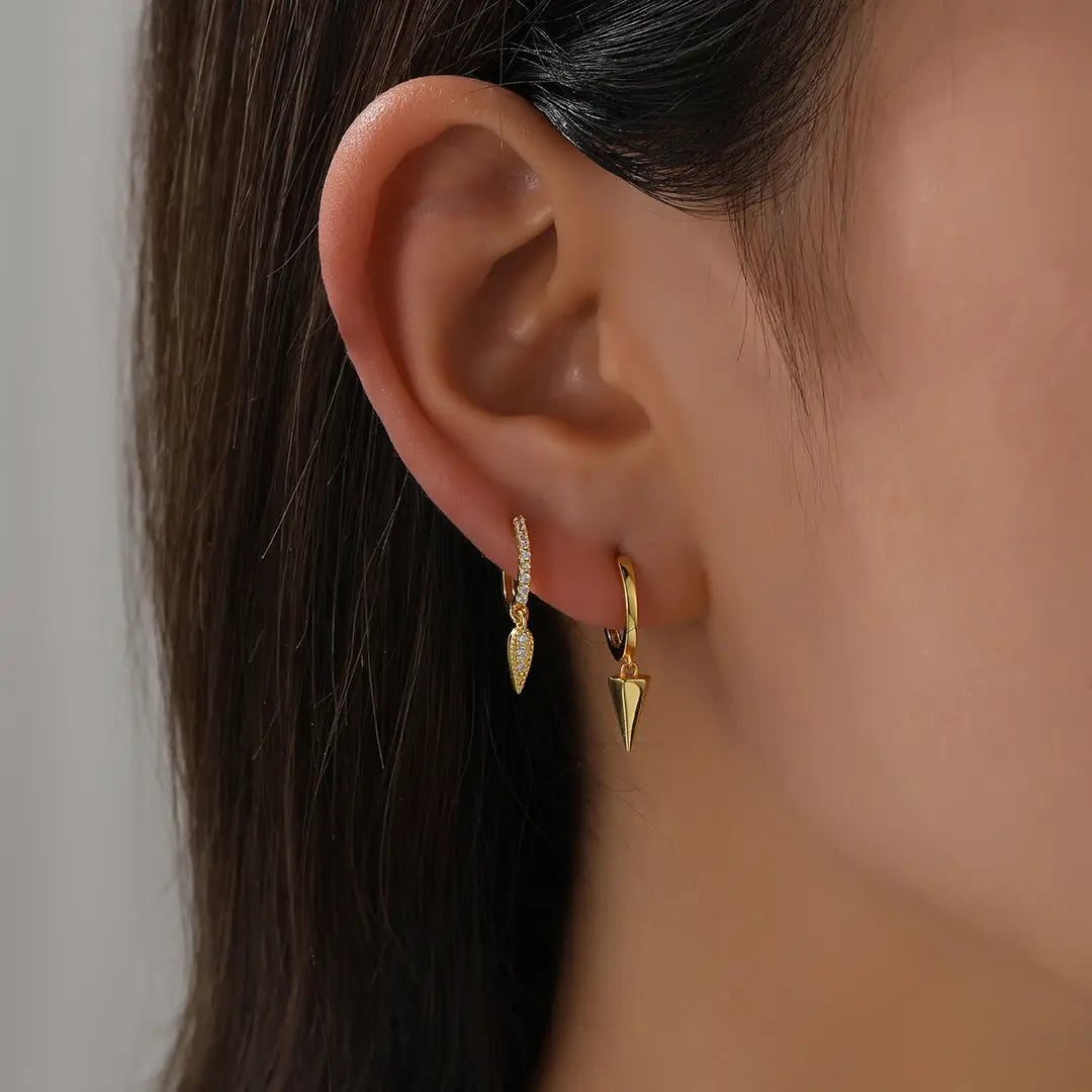 Stalattite Hoop Earrings