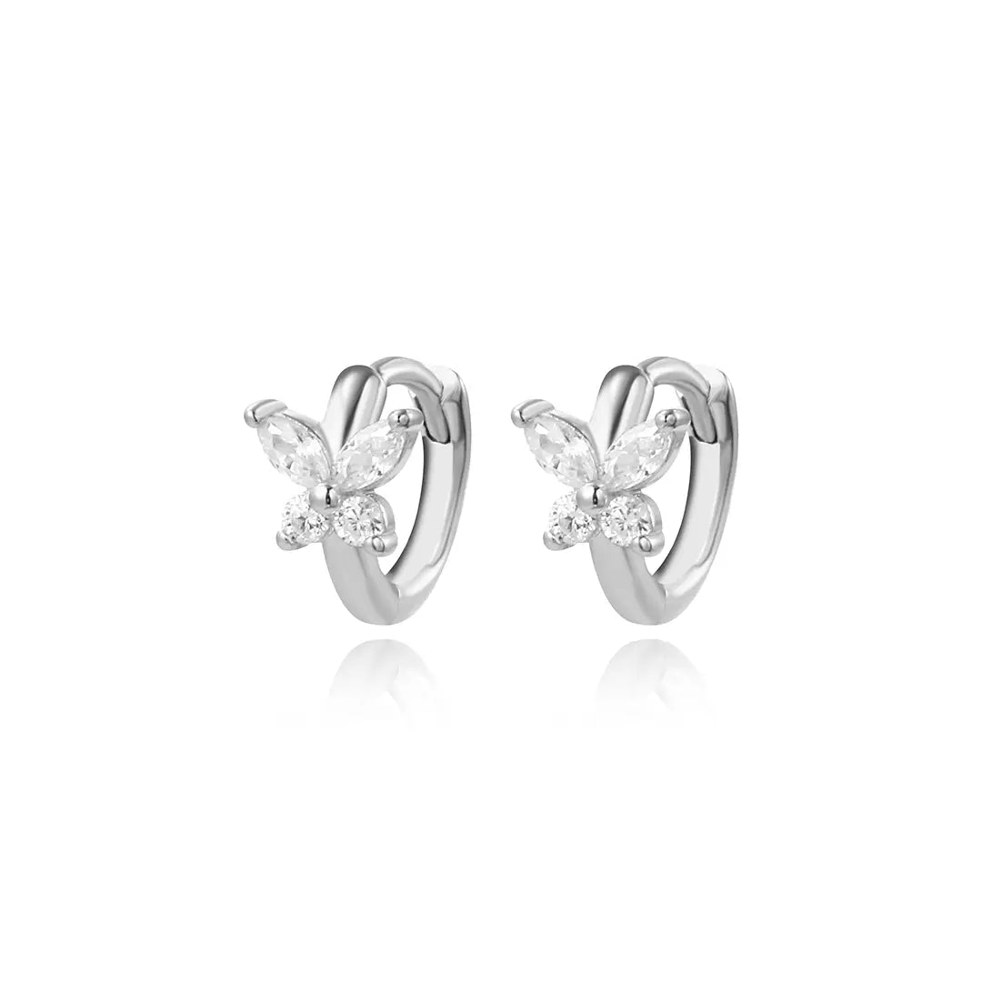Crystal Butterfly Huggies