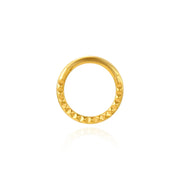 Titanium Basic Geometric Hinged Hoop • Septum Ring