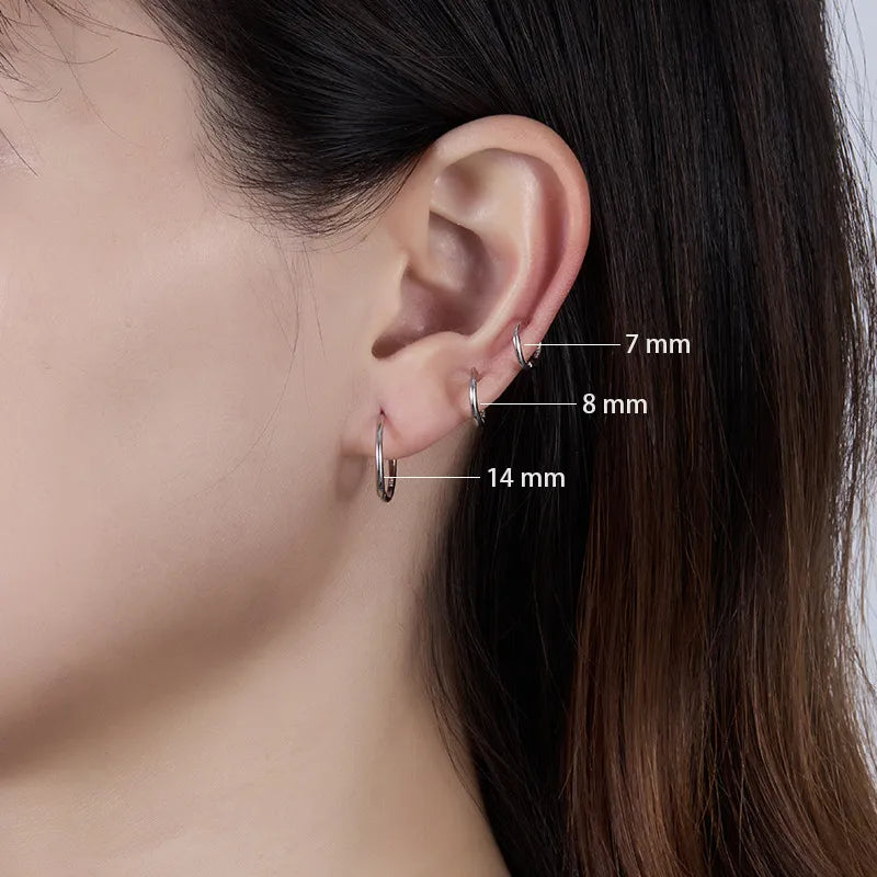 Essential Slim Hoop Earring (20G)