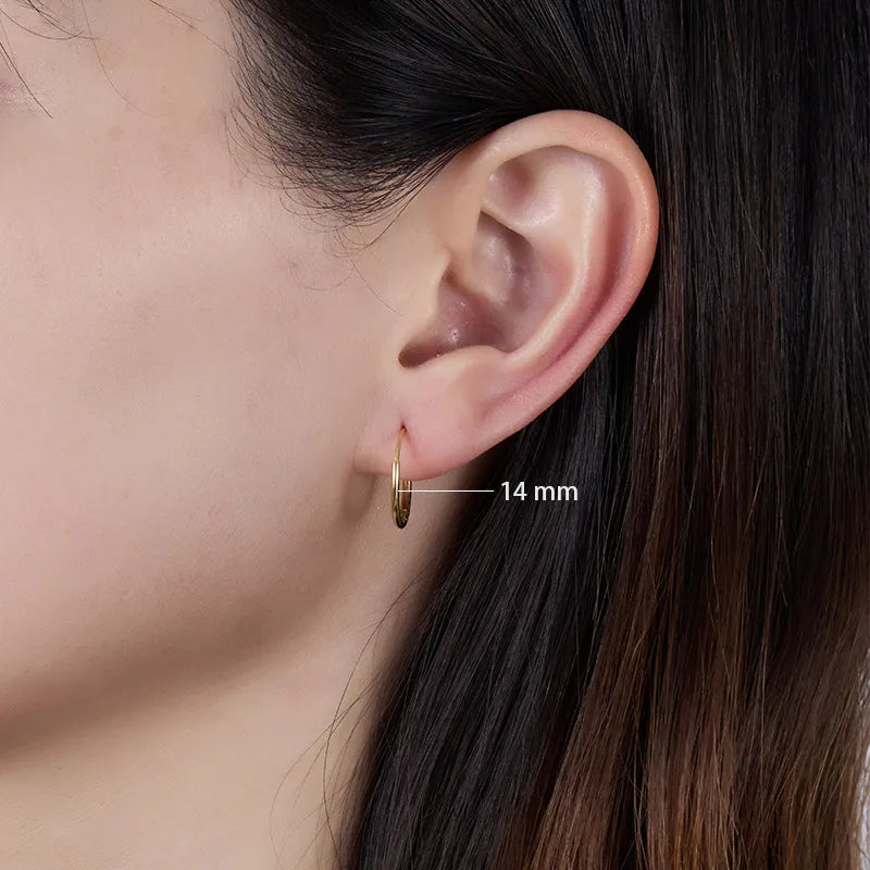 Essential Slim Hoop Earring (20G)