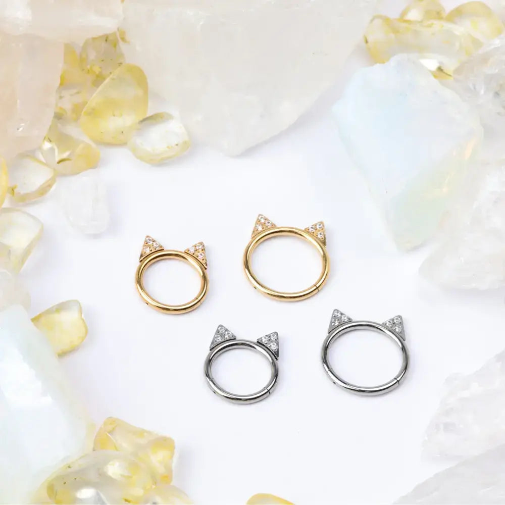 Titanium Diamond Kitty Clicker