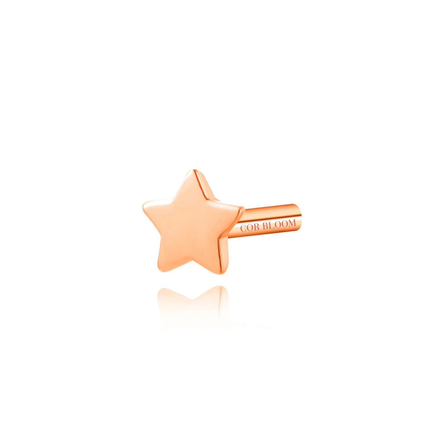 Solid Titanium - Star Shape - Back Post