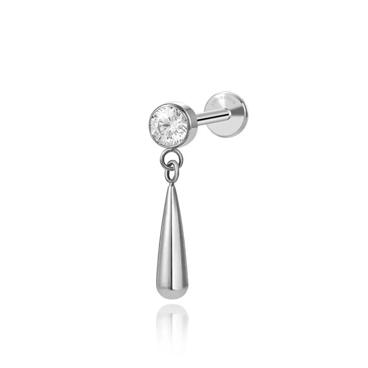 Titanium Zoro Dangling Piercing Earring