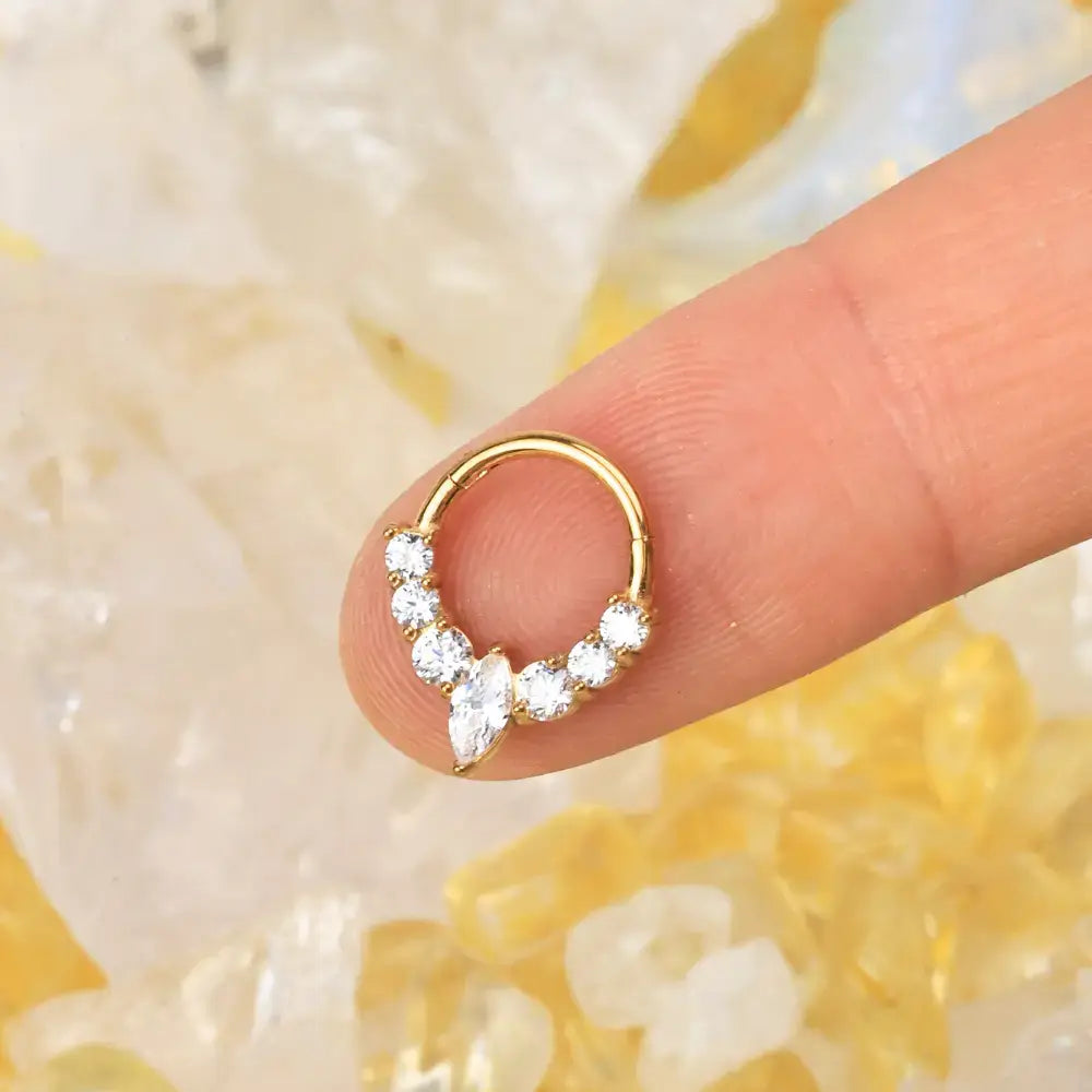 Genesis Marquise Gemstone Clicker