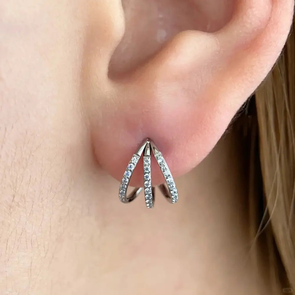 Titanium Hestia Trio Diamond Clicker