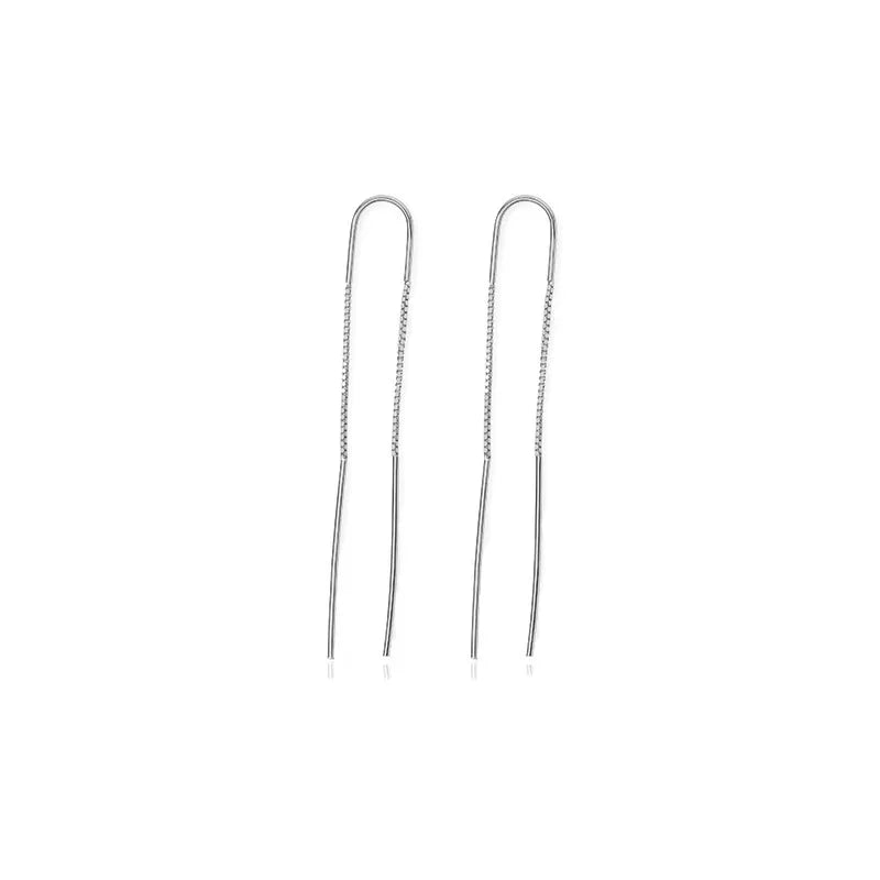 Dainty Chain Ear Threaders