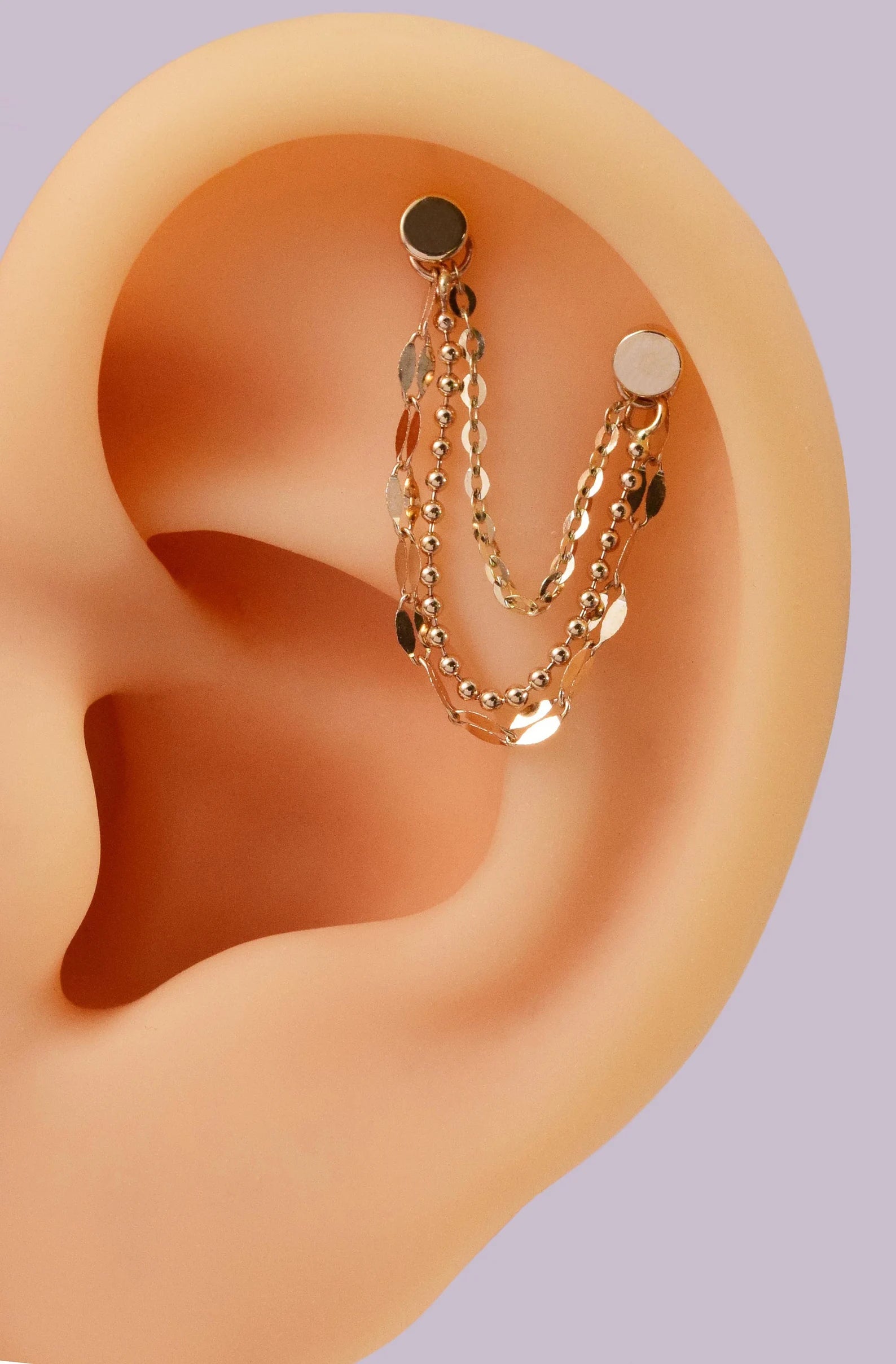 Tilly Trio Chain Attachment • Helix Dangling Chain