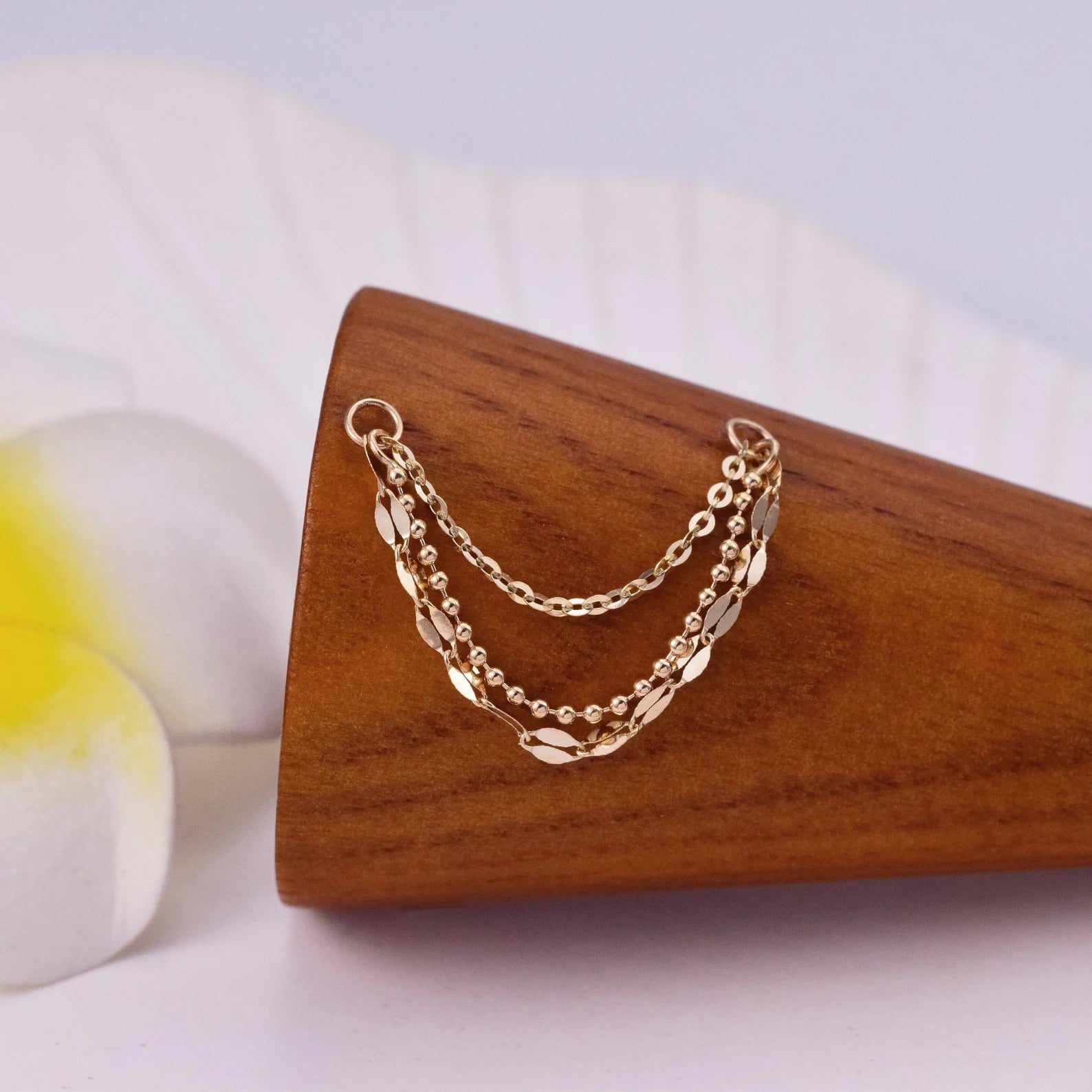 Tilly Trio Chain Attachment • Helix Dangling Chain