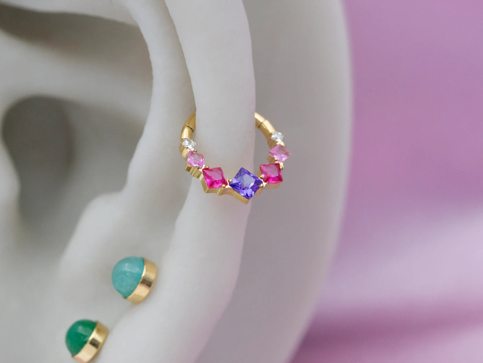 Titanium Wynter Pink & Amethyst Gradient Clicker - Fairyland