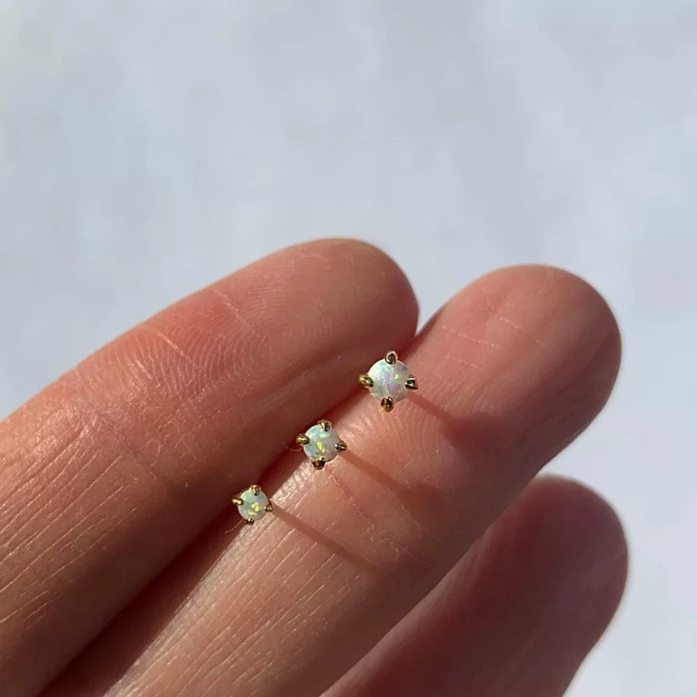 Essential Opal Stud Earring Sets