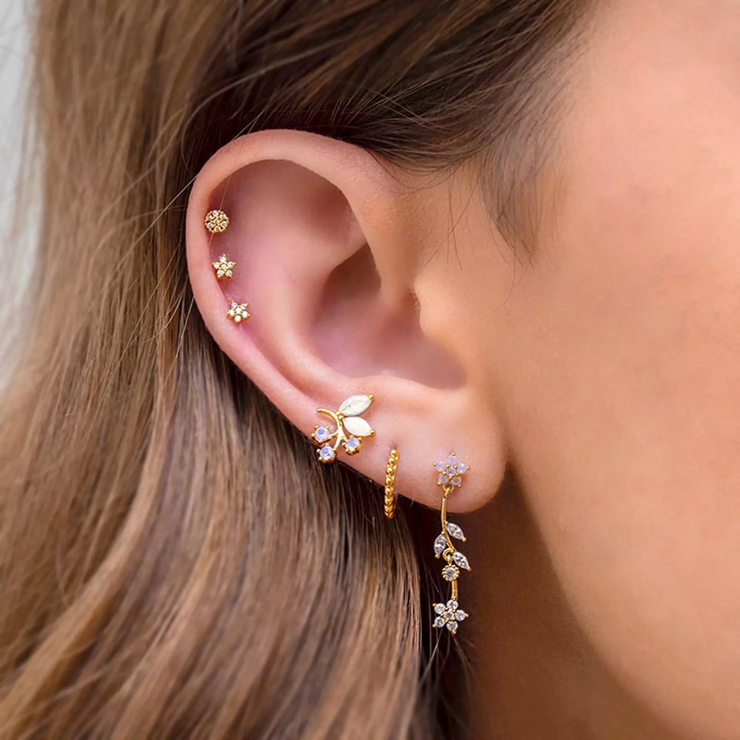 Leaf me alone Earring Set