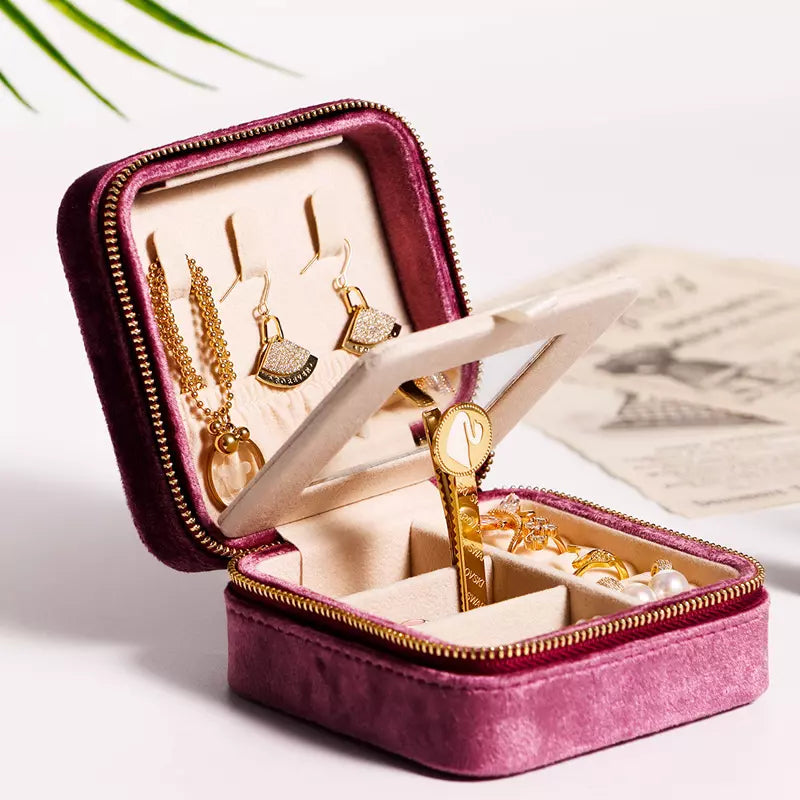 Velvet Jewelry Box