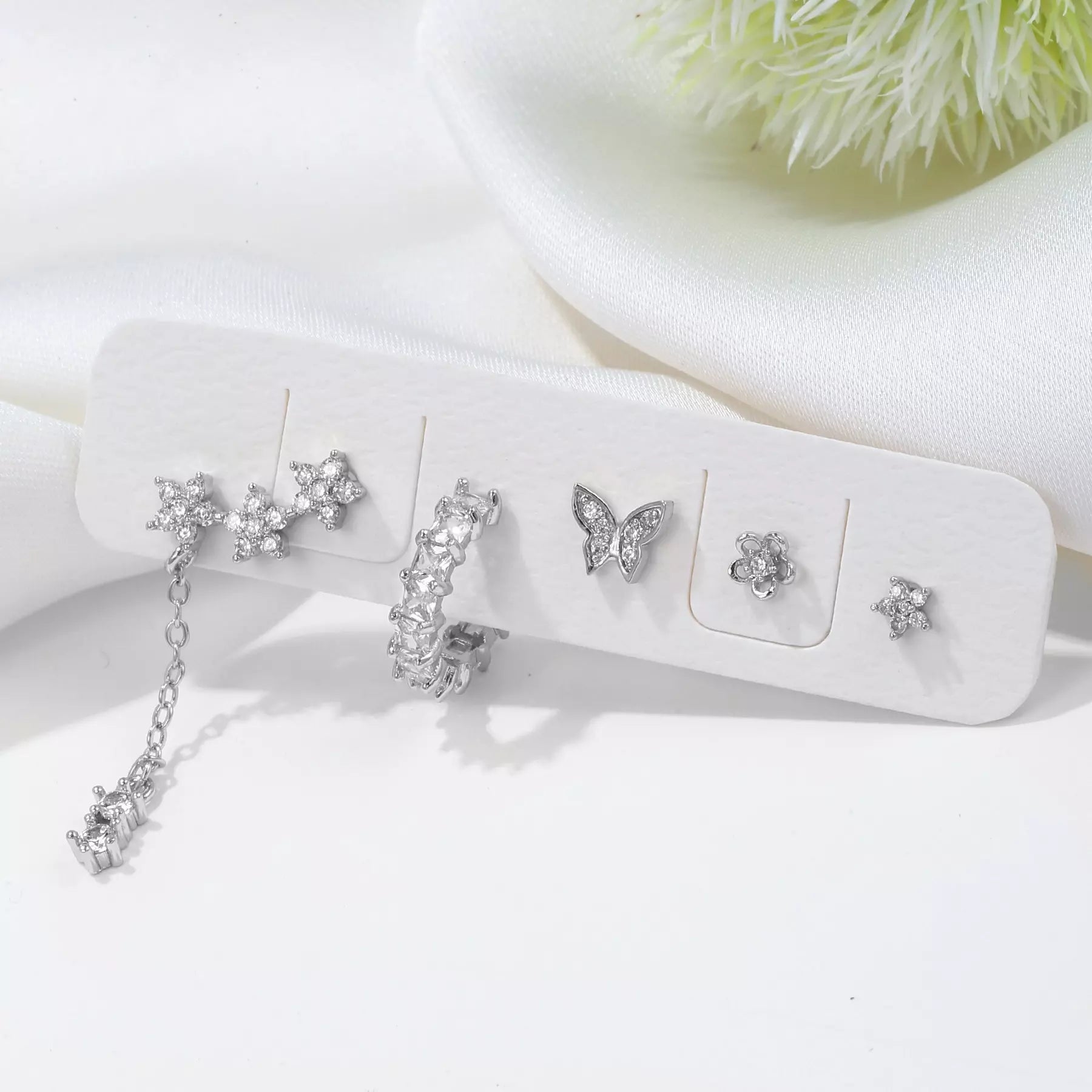 Butterfly Earring Set