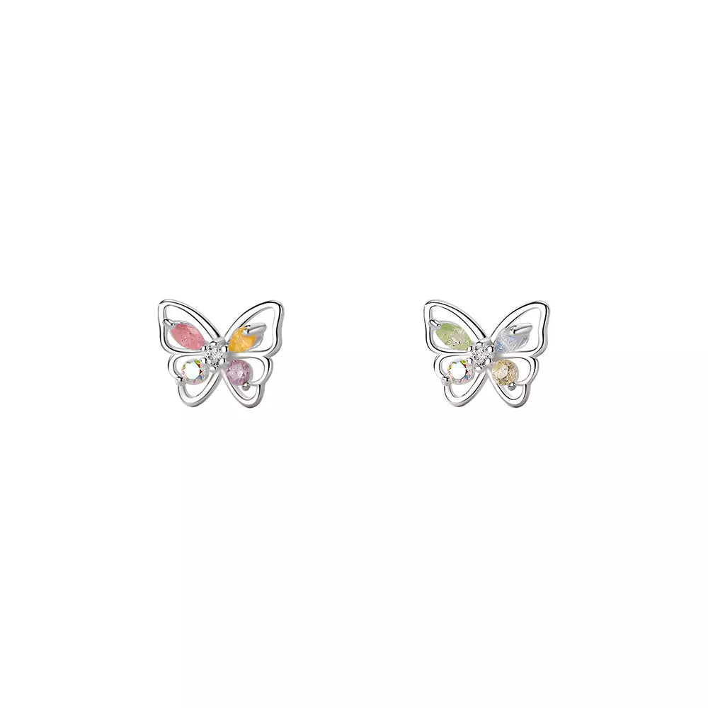 Mini Butterfly Stud Earrings