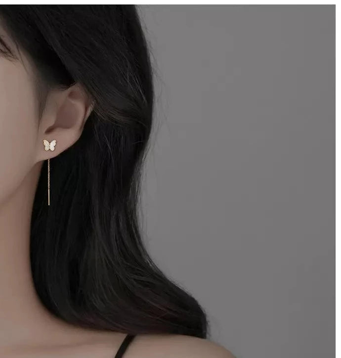 Magic Butterfly Threader Earrings