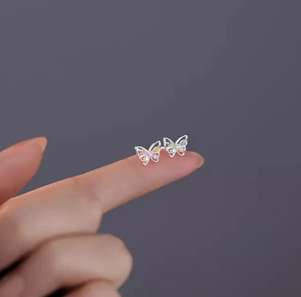 Mini Butterfly Stud Earrings
