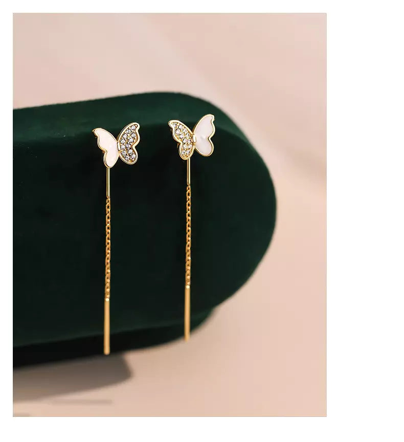 Magic Butterfly Threader Earrings