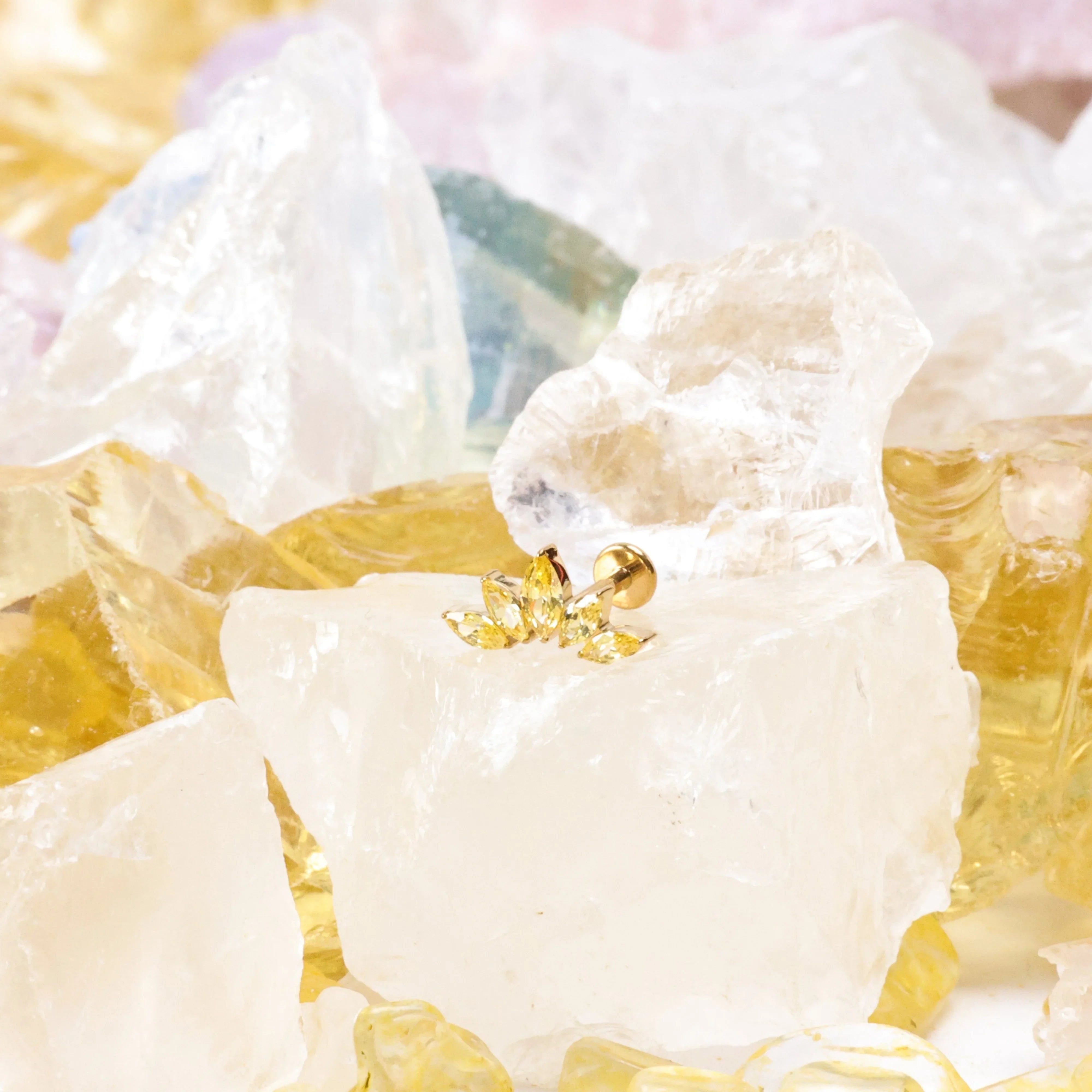 Yellow Citrine Stones