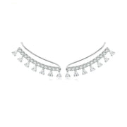 Diamond Wave Earrings