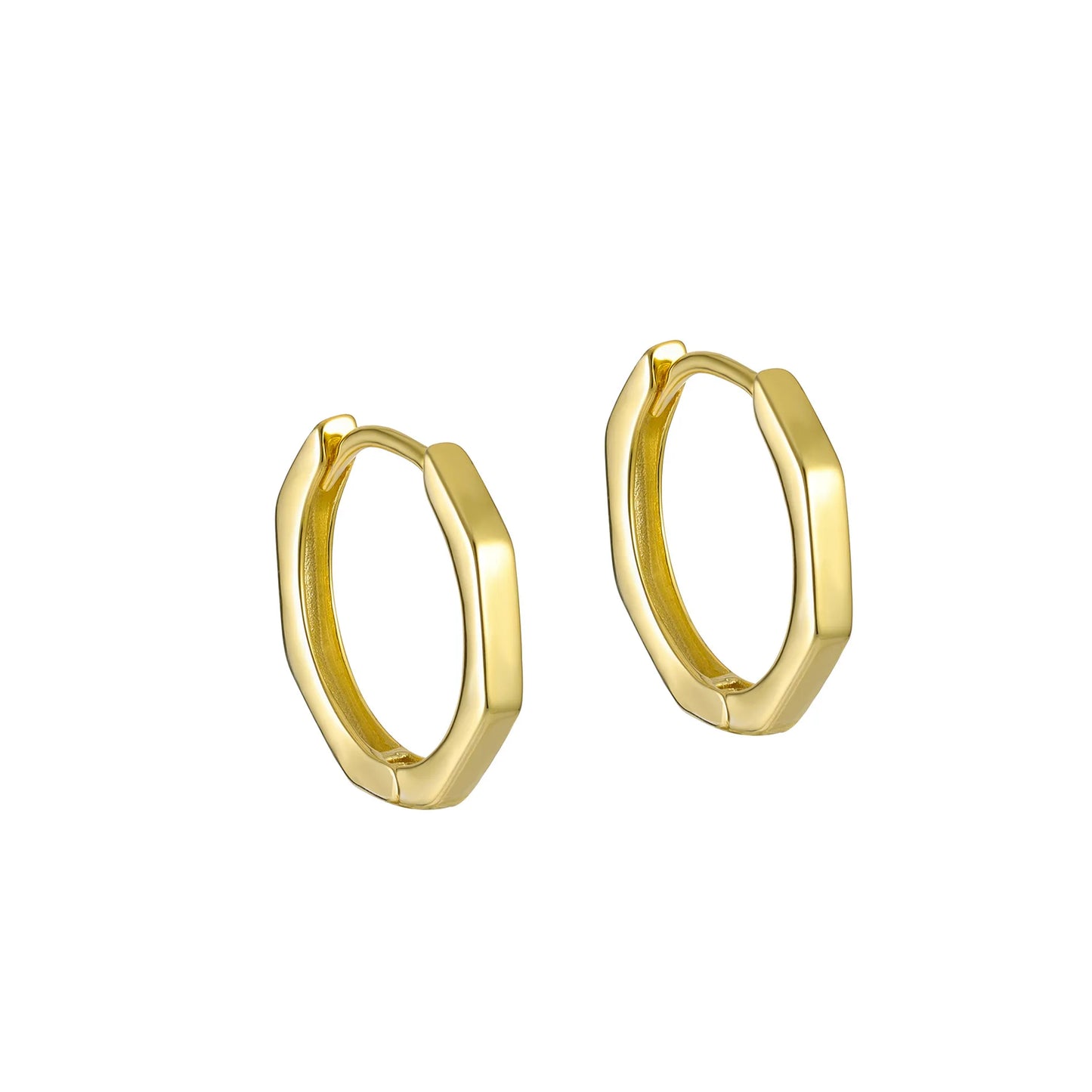 Geometric Hoop Earrings