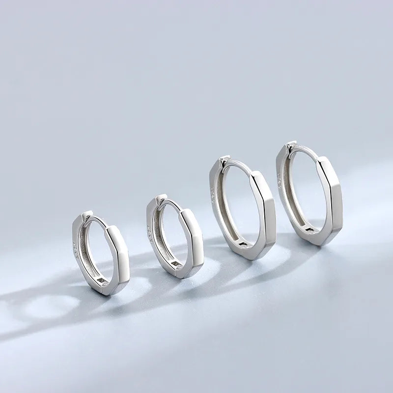 Geometric Hoop Earrings