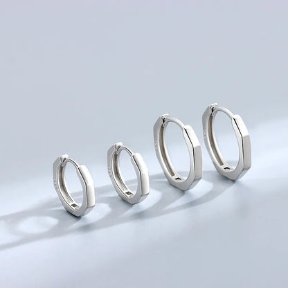 Geometric Hoop Earrings