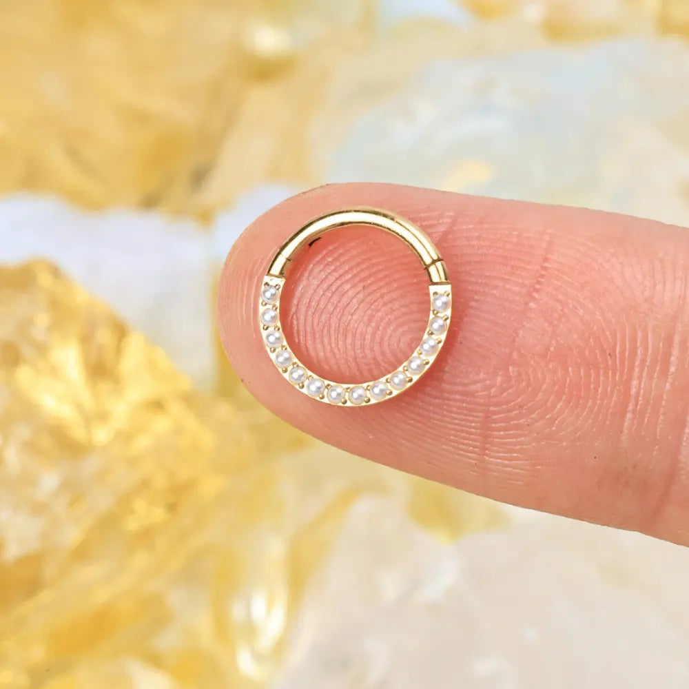 Titanium Kamiyah Baby Pearl Clicker