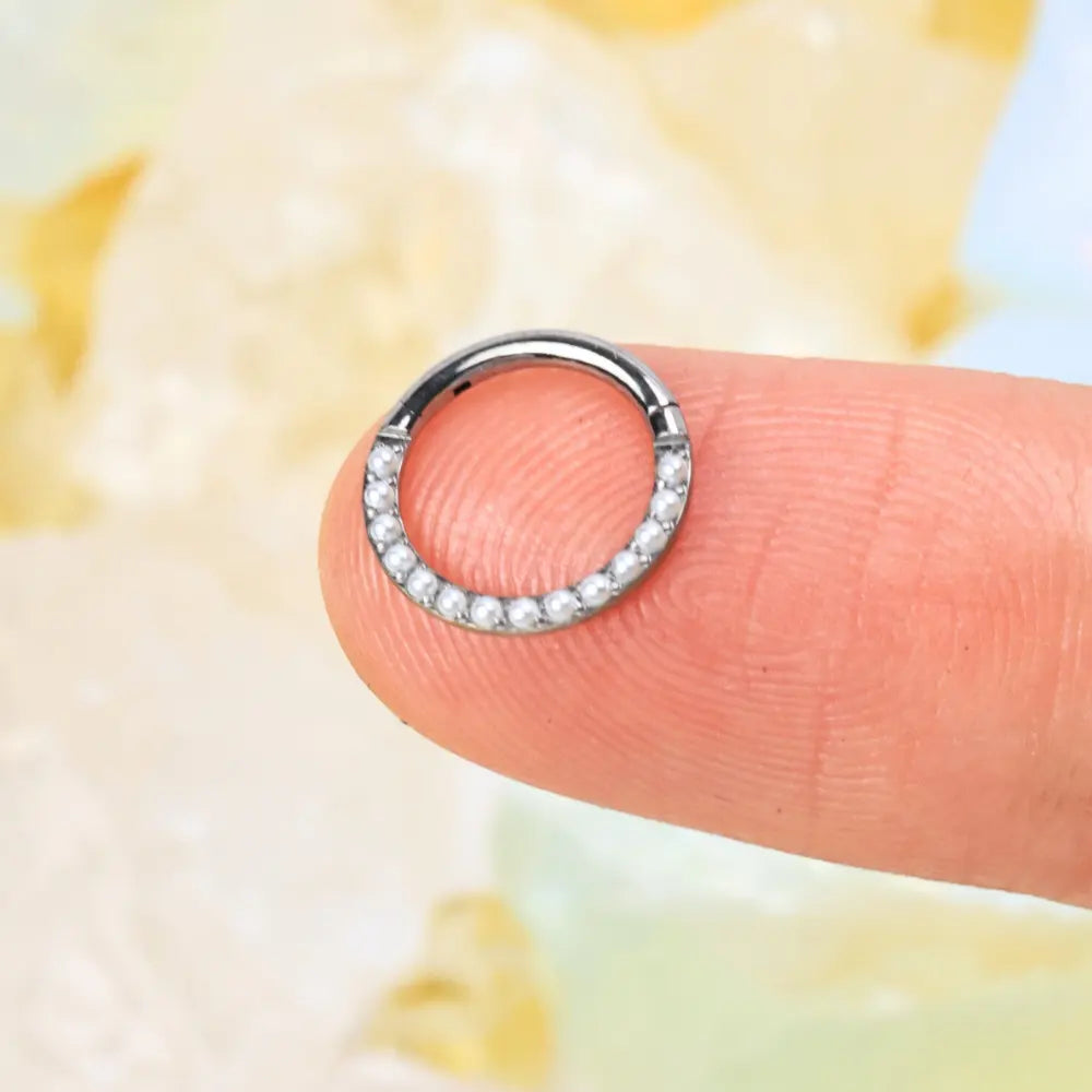 Titanium Kamiyah Baby Pearl Clicker