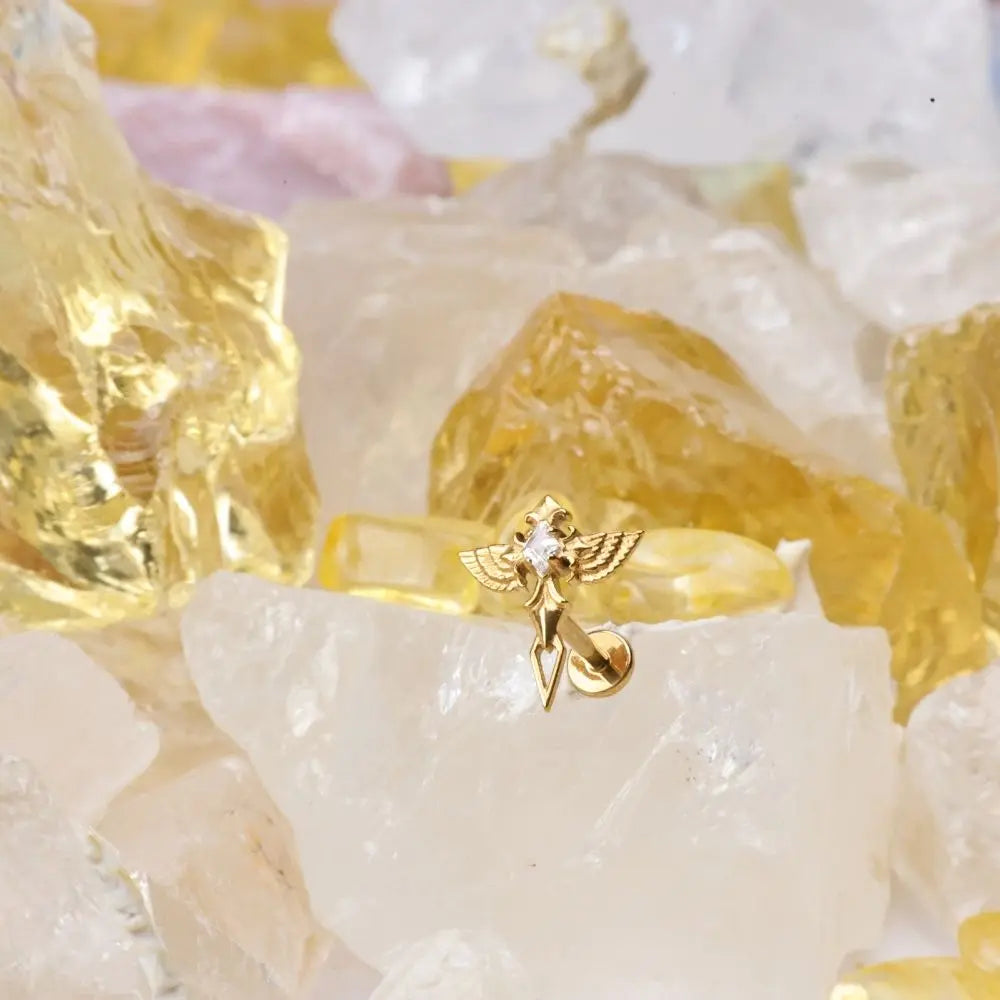 Titanium Diamond Sword of Justice Stud