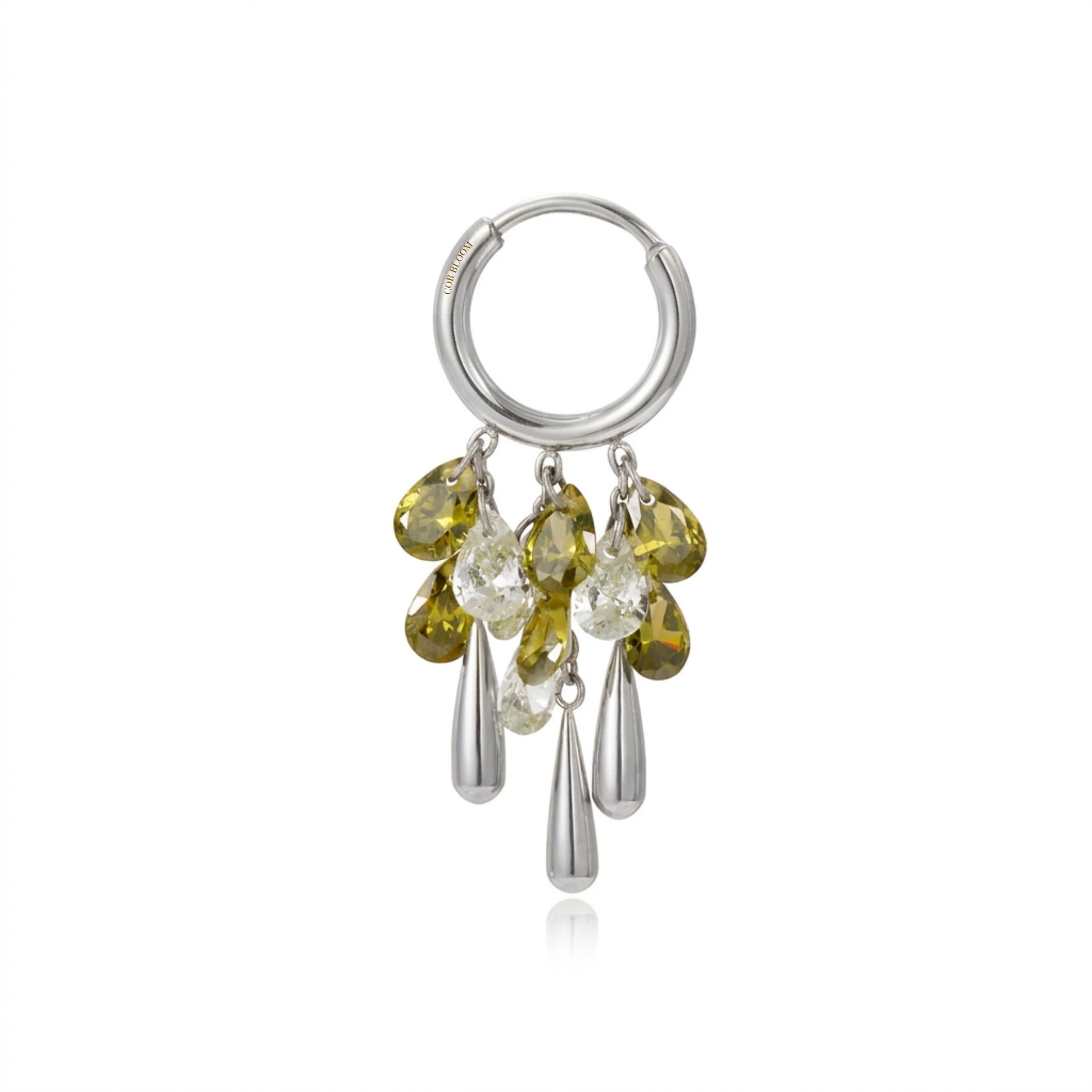 Titanium Kalliope Peridot Willow Cascade Clicker