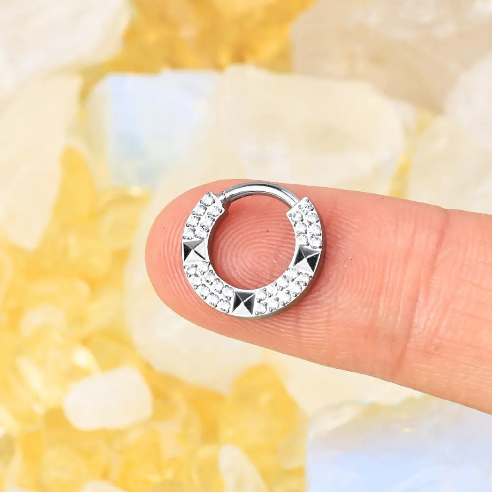 Titanium Ares Geometric Diamond Clicker