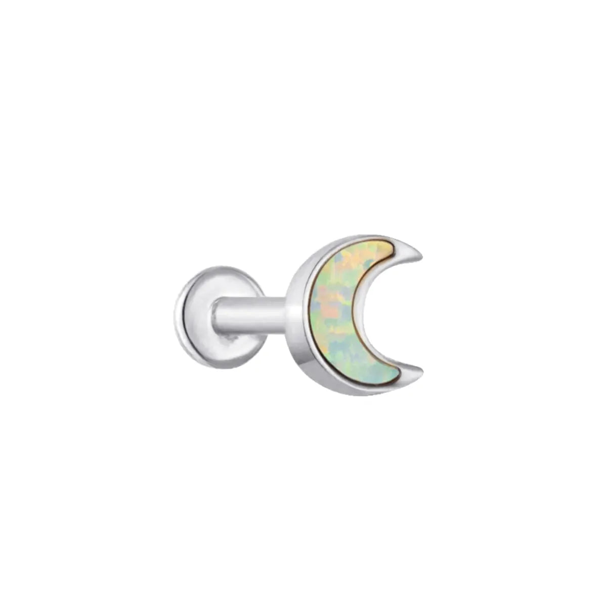 Harmony Opal Moon Stud