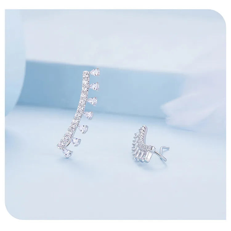 Diamond Wave Earrings