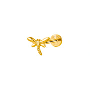 Titanium Mini Dragonfly Piercing Earring