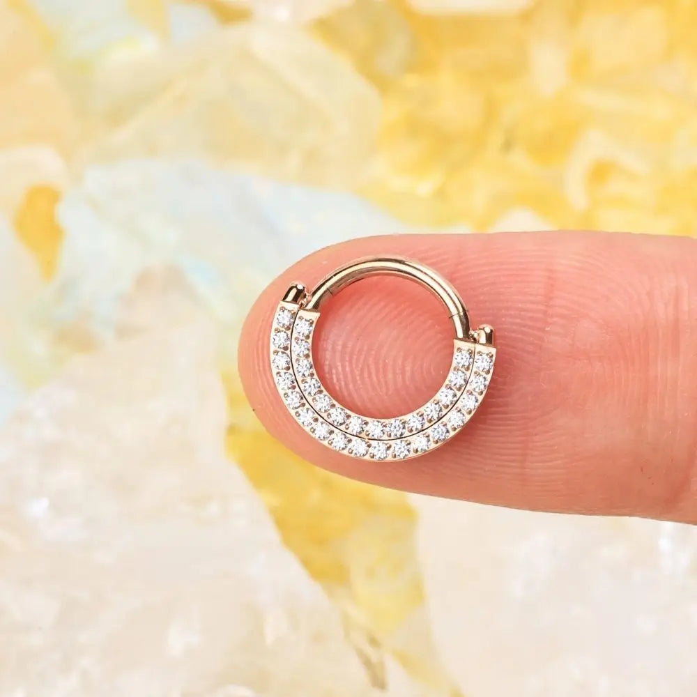 Titanium Constellation Septum Clicker | Daith Ring