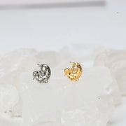 Titanium Capricorn Piercing Stud